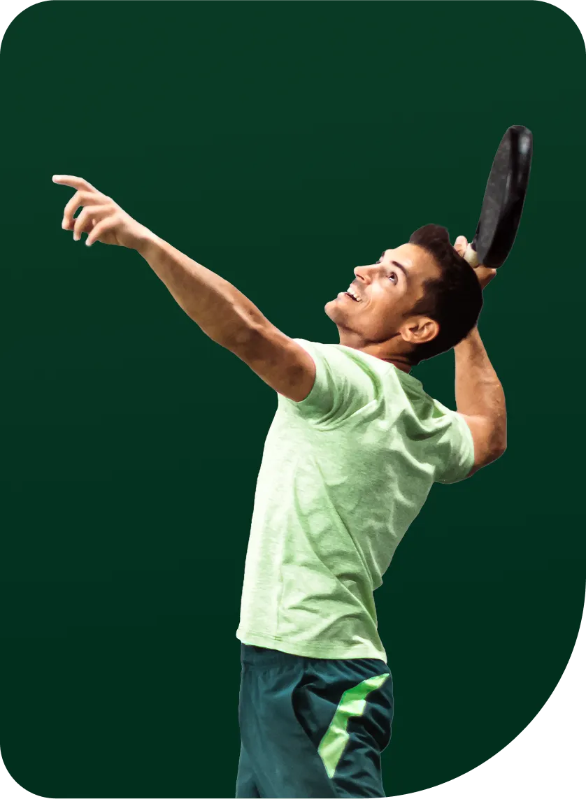 people playing paddle tennis outdoors full shot